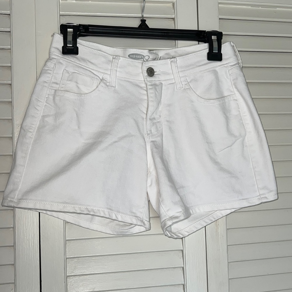 Old Navy "The Sweetheart" White Jean Shorts